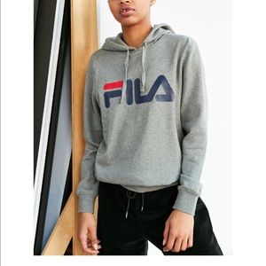 Women FILA Hoodie: xs Color:Grey